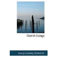 Church Essays by Mcwhorter, George Cumming, 9780559259098