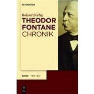 Theodor Fontane Chronik by Berbig, Roland, 9783110189100