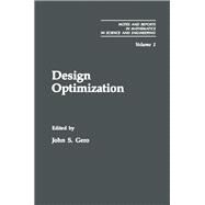 Design Optimization by Gero, John S., 9780122809101
