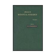 Advances in Botanical Research by Woolhouse, Harold, 9780120059102