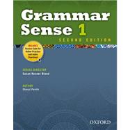 Grammar Sense 1 Student Book with Online Practice Access Code Card by Pavlik, Cheryl, 9780194489102