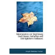Naturgesetze Zur Begrunung Eines Neuen, Einfachen Und Eintraglichern Feldbaues by Fischer, Joseph Wladislaw, 9780559419102