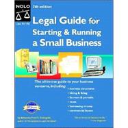Legal Guide for Starting and Running a Small Business by Steingold, Fred S.; Bray, Ilona M., 9780873379106