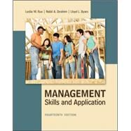 Management: Skills & Application by Rue, Leslie; Byars, Lloyd; Ibrahim, Nabil, 9780078029110