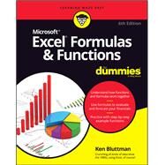 Excel Formulas & Functions For Dummies by Bluttman, Ken, 9781119839118
