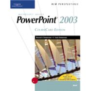 New Perspectives on Microsoft Office PowerPoint 2003, Brief, CourseCard Edition by Zimmerman,S. Scott, 9781418839123