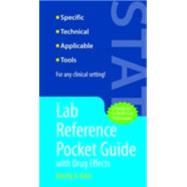 Lab Reference Pocket Guide With Drug Effects by Kuhn, Merrily A., 9780763749125