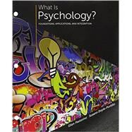 Bundle: What is Psychology?: Foundations, Applications, and Integration, Loose-Leaf Version, 3rd + MindTap Psychology, 1 term (6 months) Printed Access Card by Pastorino, Ellen E.; Doyle-Portillo, Susann M, 9781305719125