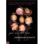 You Are Not Here by Schutz, Samantha, 9780545169127