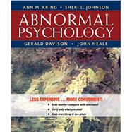 Abnormal Psychology by Kring, Ann M.; Johnson, Sheri; Davison, Gerald C.; Neale, John M., 9781118129128