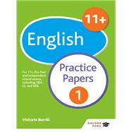 11  English Practice Papers 1 by Victoria Burrill, 9781471849138