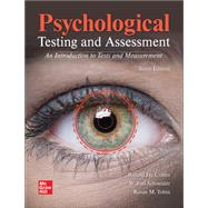 Looseleaf for Psychological Testing and Assessment by Cohen, Ronald Jay; Schneider, W. Joel; Tobin, Renée, 9781264169139