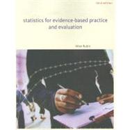 Statistics for Evidence-Based Practice and Evaluation by Rubin, Allen, 9780840029140