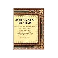 Complete Chamber Music for Strings and Clarinet Quintet by Brahms, Johannes, 9780486219141