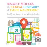 Research Methods in Tourism, Hospitality and Events Management by Brunt, Paul; Horner, Susan; Semley, Natalie, 9781473919143
