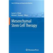 Mesenchymal Stem Cell Therapy by Chase, Lucas G.; Vemuri, Mohan C., 9781627039147
