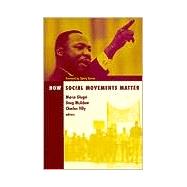 How Social Movements Matter by Giugni, Marco; McAdam, Doug; Tilly, Charles, 9780816629152