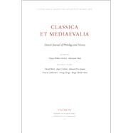 Classica Et Mediaevalia by Bekker-Nielsen, Tonnes; Pade, Marianne, 9788763539159