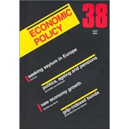Economic Policy 38 by De Menil, Georges; Portes, Richard; Sinn, Hans-Werner; Baldwin, Richard; Bertola, Giuseppe; Seabright, Paul, 9781405119160