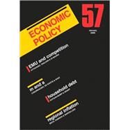 Economic Policy 57 by De Menil, Georges; Portes, Richard; Sinn, Hans-Werner; Jappelli, Tullio; Lane, Philip; Martin, Philippe; Van Ours, Jan, 9781405189163