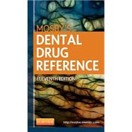 Mosby's Dental Drug Reference (Book with Access Code) by Jeske, Arthur H., 9780323169165