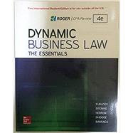 Loose Leaf for Dynamic Business Law: The Essentials by Kubasek, Nancy; Browne, M. Neil; Herron, Daniel; Giampetro-Meyer, Andrea; Barkacs, Linda, 9781260159165