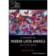 A History of Modern Latin America 1800 to the Present by Meade, Teresa A., 9781119719168