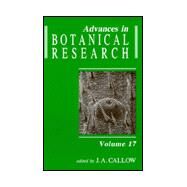 Advances in Botanical Research by Callow, J. A., 9780120059171