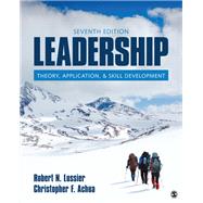 Leadership by Robert N. Lussier; Christopher F. Achua, 9781544389172