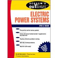 Schaum's Outline of Electrical Power Systems by Nasar, Syed, 9780070459175