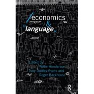 Economics and Language by Backhouse,Roger E., 9781138419179