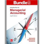 GEN COMBO LOOSELEAF INTRODUCTION TO MANAGERIAL ACCOUNTING; CONNECT AC by Brewer, Peter, 9781260259179