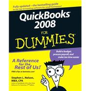 QuickBooks 2008 For Dummies by Nelson, Stephen L., 9780470259184