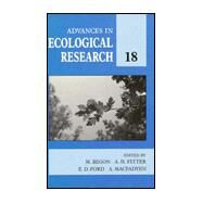 Advances in Ecological Research by Begon, Michael; Fitter, A. H.; Ford, E. D.; MacFadyen, A., 9780120139187