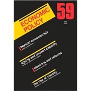 Economic Policy 59 by De Menil, Georges; Portes, Richard; Sinn, Hans-Werner; Jappelli, Tullio; Lane, Philip; Martin, Philippe; Van Ours, Jan, 9781405189187