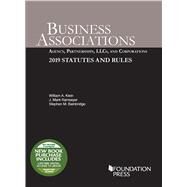 Business Associations: Agency, Partnerships, LLCs, and Corporations, 2019 Statutes and Rules by Klein, William A.; Ramseyer, J. Mark; Bainbridge, Stephen M., 9781642429190