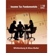 Income Tax Fundamentals 2012 (with H&R BLOCK At Home Tax Preparation Software CD-ROM) by Whittenburg, Gerald E.; Altus-Buller, Martha, 9781111529192