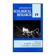 Advances in Ecological Research by Begon, Michael; Fitter, A. H.; Ford, E. D.; MacFadyen, A., 9780120139194