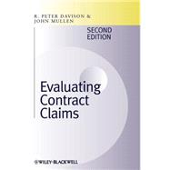 Evaluating Contract Claims by Davison, R. Peter; Mullen, John, 9781405159203
