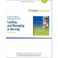 Nursing Leadership & Management Online For Leading and Managing in Nursing by Yoder-Wise, Patricia S., 9780323079211