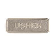 Silver Usher Badge by Broadman Church Supplies Staff, 9781535999212