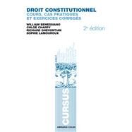 Droit constitutionnel by William Benessiano; Chlo Charpy; Richard Ghevontian; Sophie Lamouroux, 9782200279219