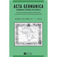 Acta Germanica by Von Maltzan, Carlotta, 9783631649220