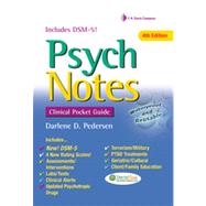 PsychNotes: Clinical Pocket Guide by Pedersen, Darlene D., 9780803639225