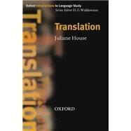 Translation by House, Juliane, 9780194389228