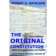 The Original Constitution by Natelson, Robert G., 9781503149229