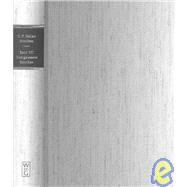 Nachgelassene Schriften / Collected Writings by Reimann, Kerstin, 9783110189230