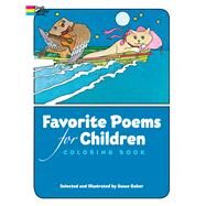 Favorite Poems for Children Coloring Book by Gaber, Susan, 9780486239231