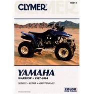 Yamaha Warrior 1987-2004 by Unknown, 9780892879236