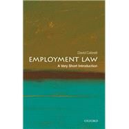 Employment Law: A Very Short Introduction by Cabrelli, David, 9780198819240